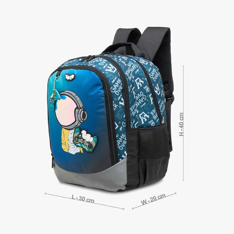 Yolo Gamer Print Backpack for Kids - Image 5